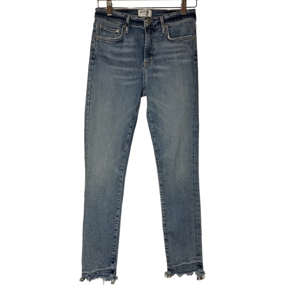 Agolde Sophie Chewed Hem Jean size 27 - Picture 1 of 9